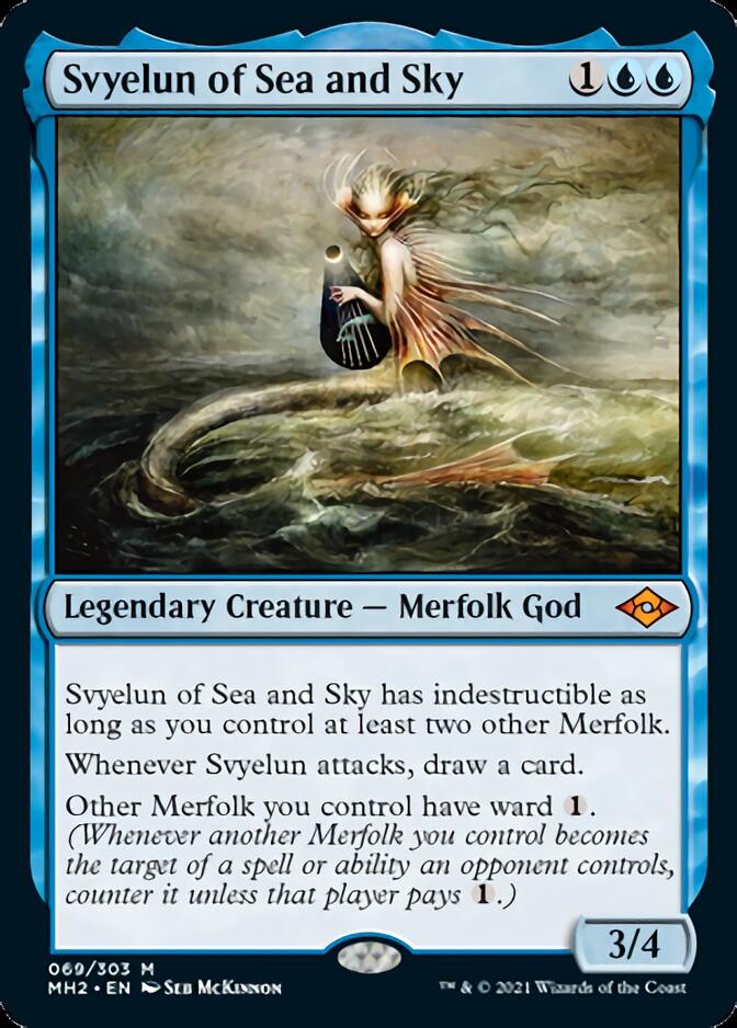 Svyelun of Sea and Sky [Modern Horizons 2] MTG Single Magic: The Gathering    | Red Claw Gaming