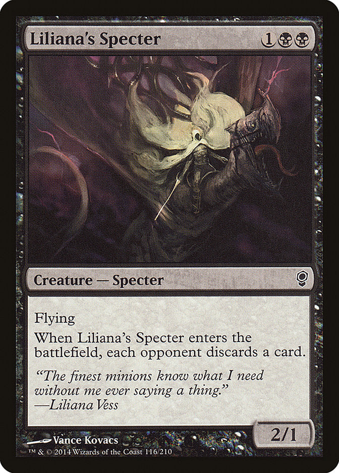 Liliana's Specter [Conspiracy] MTG Single Magic: The Gathering    | Red Claw Gaming