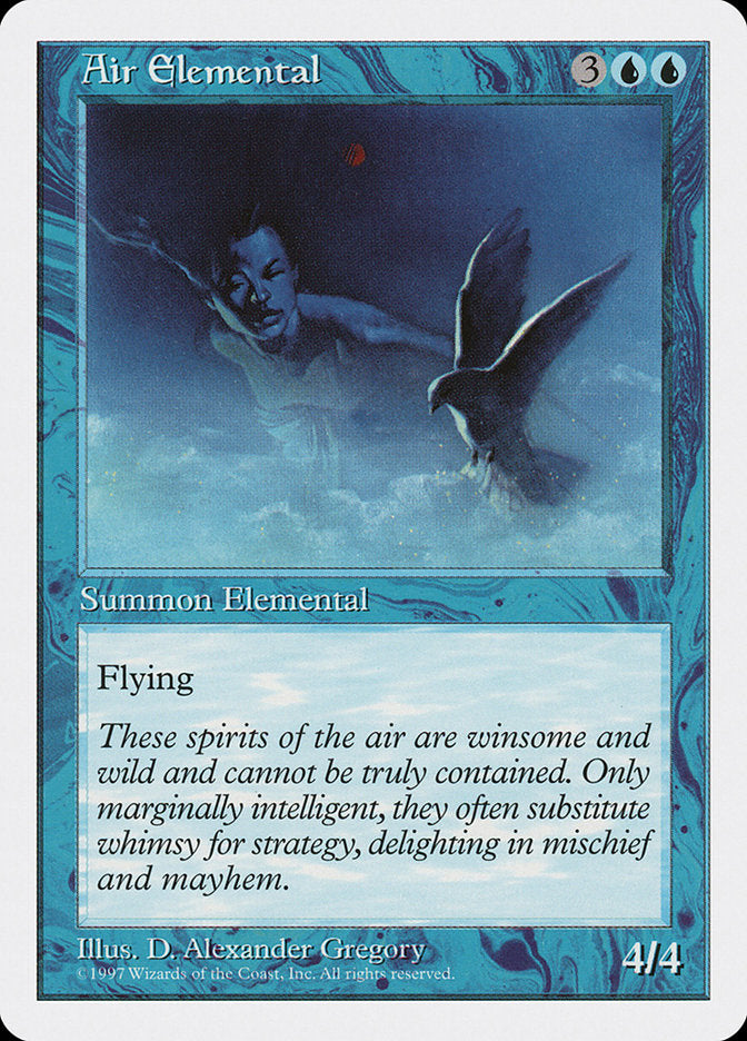 Air Elemental [Fifth Edition] MTG Single Magic: The Gathering    | Red Claw Gaming