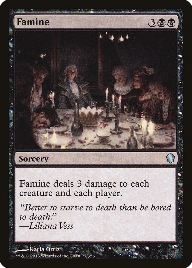 Famine [Commander 2013] MTG Single Magic: The Gathering    | Red Claw Gaming