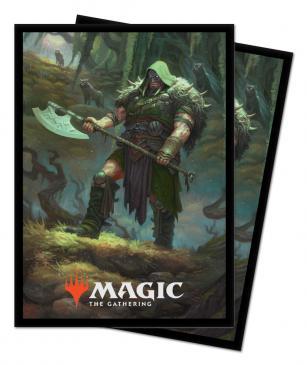 Throne of Eldraine Garruk, Cursed Huntsman Standard Deck Protector sleeves 100ct for Magic: The Gathering Deck Protectors Ultra Pro    | Red Claw Gaming