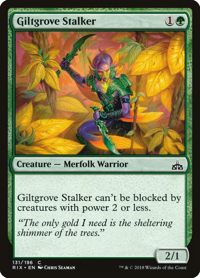 Giltgrove Stalker [Rivals of Ixalan] MTG Single Magic: The Gathering    | Red Claw Gaming