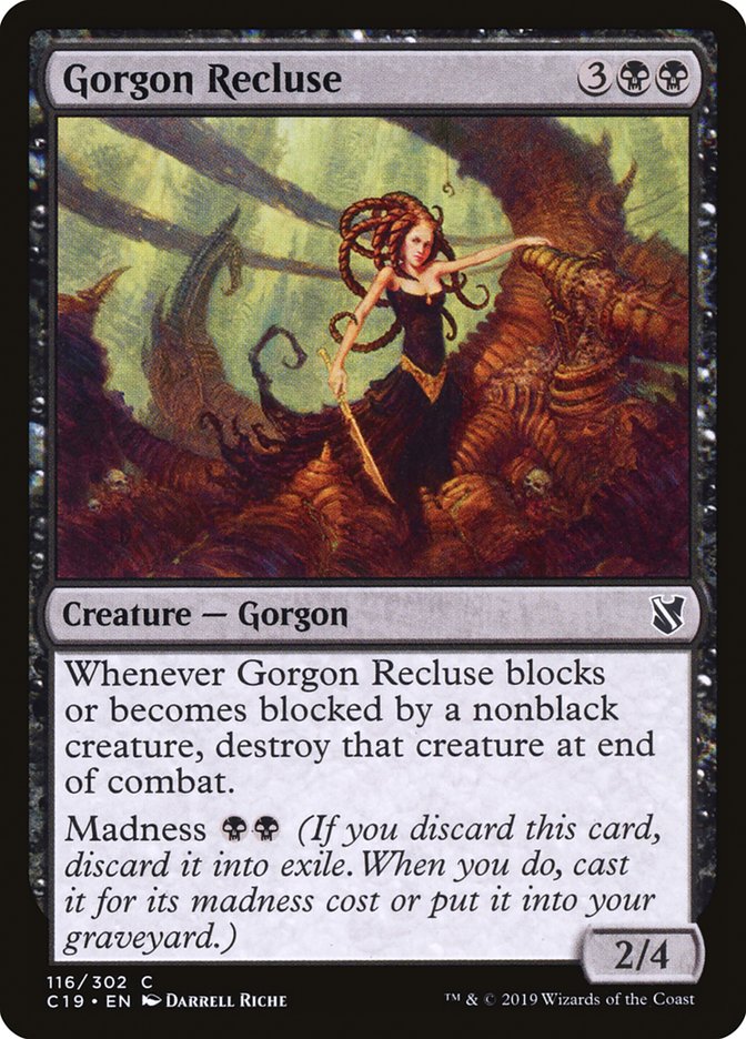 Gorgon Recluse [Commander 2019] MTG Single Magic: The Gathering    | Red Claw Gaming