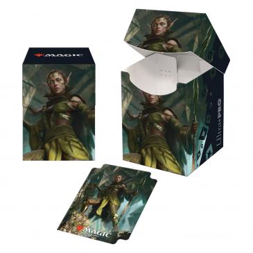 Zendikar Rising Nissa of Shadowed Boughs PRO 100+ Deck Box Deck Boxes Ultra Pro    | Red Claw Gaming