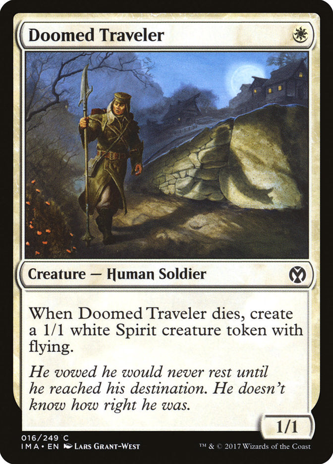 Doomed Traveler [Iconic Masters] MTG Single Magic: The Gathering    | Red Claw Gaming