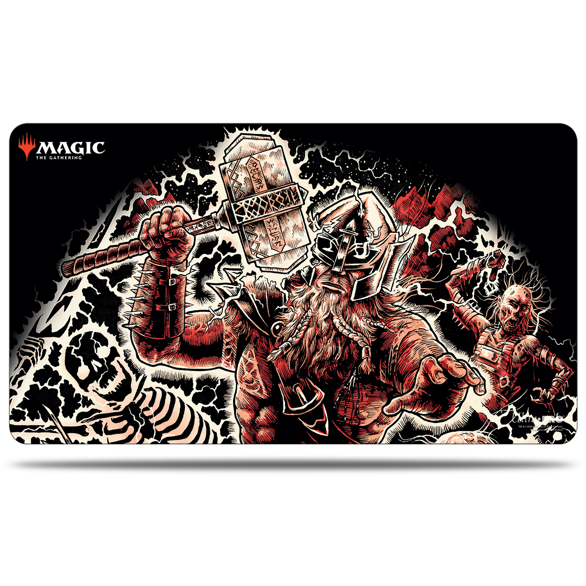 UP PLAYMAT MTG KALDHEIM God of Fury Playmat Ultra Pro    | Red Claw Gaming