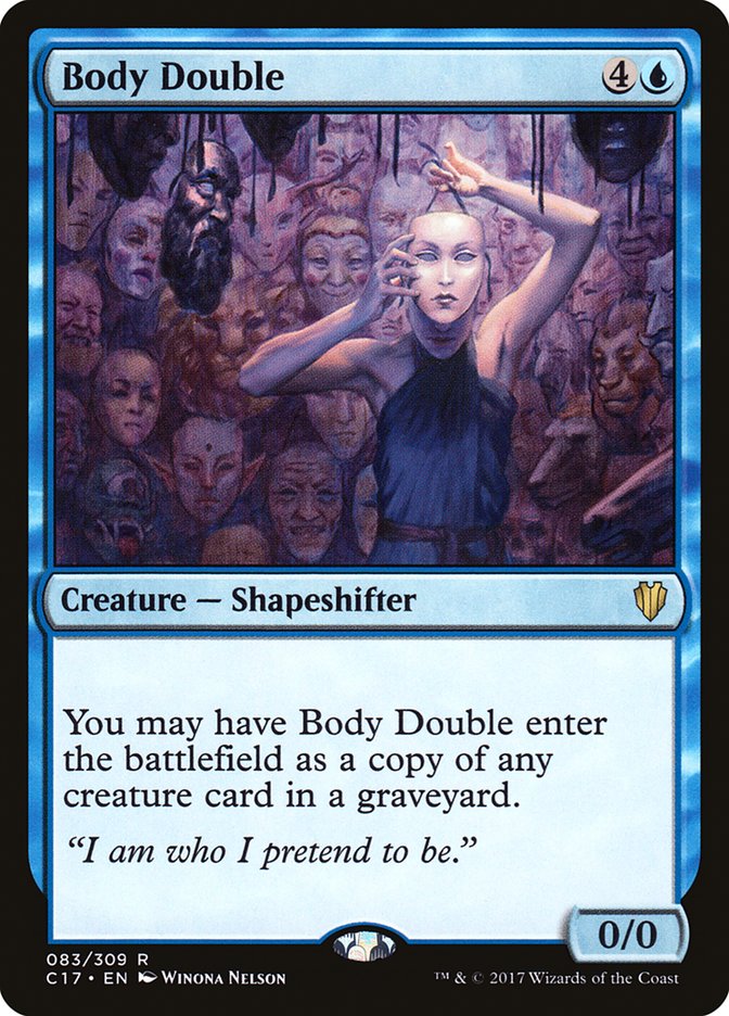 Body Double [Commander 2017] MTG Single Magic: The Gathering    | Red Claw Gaming