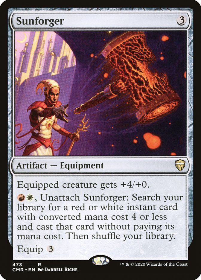 Sunforger [Commander Legends] MTG Single Magic: The Gathering    | Red Claw Gaming