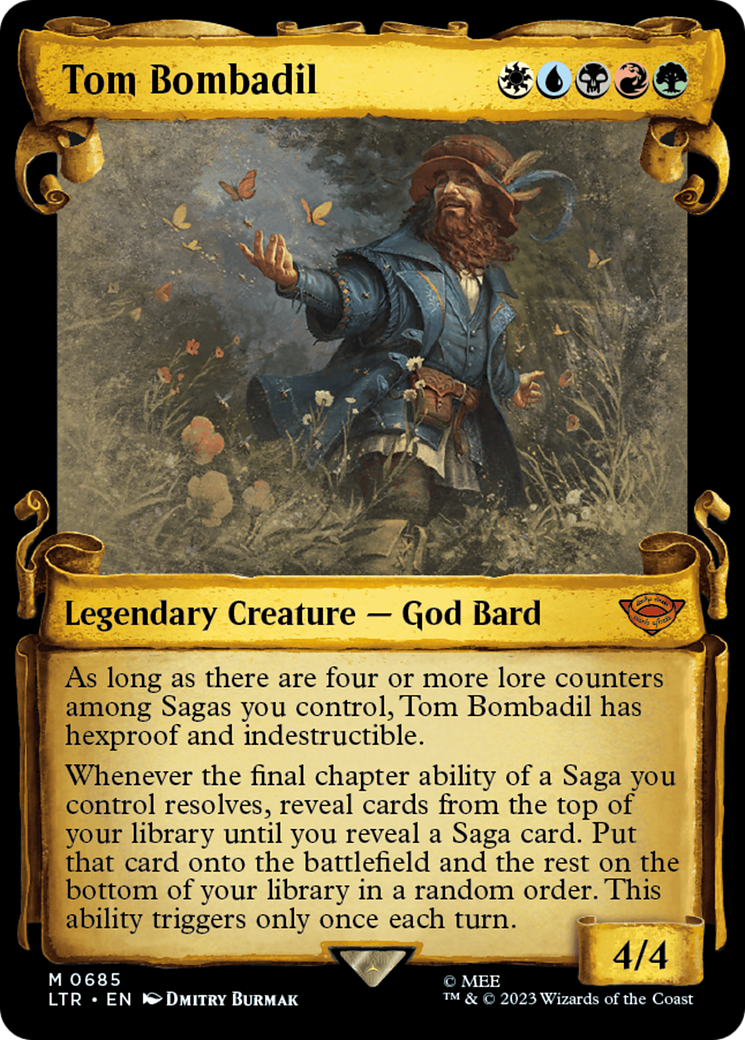 Tom Bombadil [The Lord of the Rings: Tales of Middle-Earth Showcase Scrolls] MTG Single Magic: The Gathering    | Red Claw Gaming