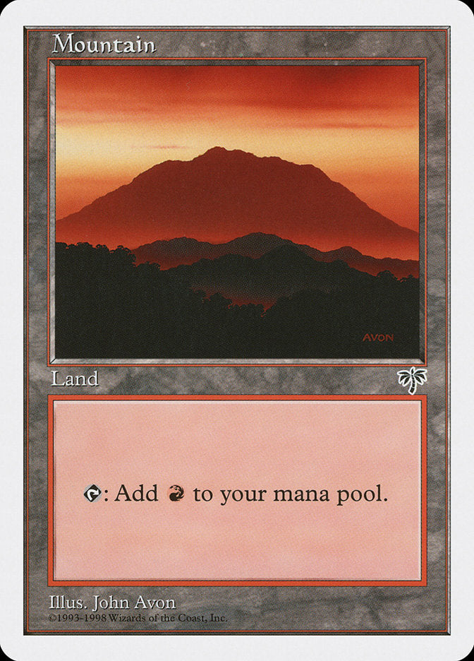 Mountain (John Avon) [Anthologies] MTG Single Magic: The Gathering    | Red Claw Gaming