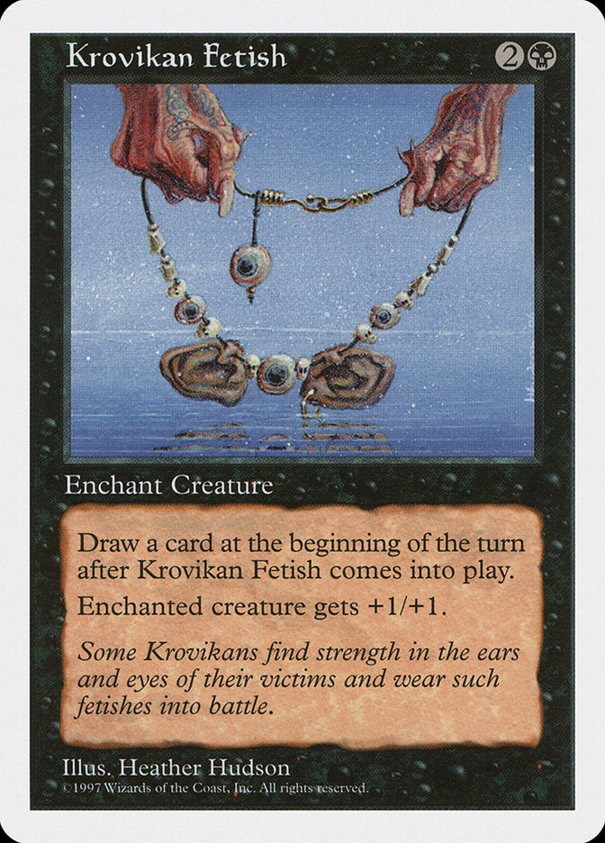 Krovikan Fetish [Fifth Edition] MTG Single Magic: The Gathering    | Red Claw Gaming