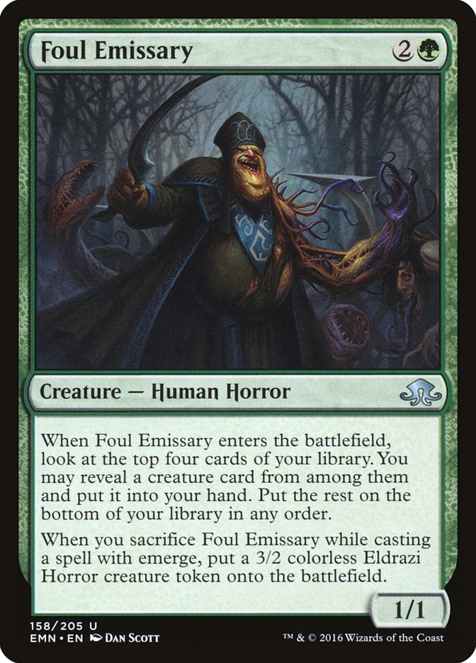 Foul Emissary [Eldritch Moon] MTG Single Magic: The Gathering    | Red Claw Gaming