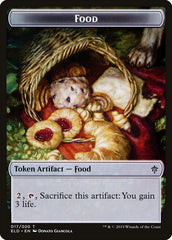 Boar // Food (17) Double-Sided Token [Throne of Eldraine Tokens] MTG Single Magic: The Gathering    | Red Claw Gaming