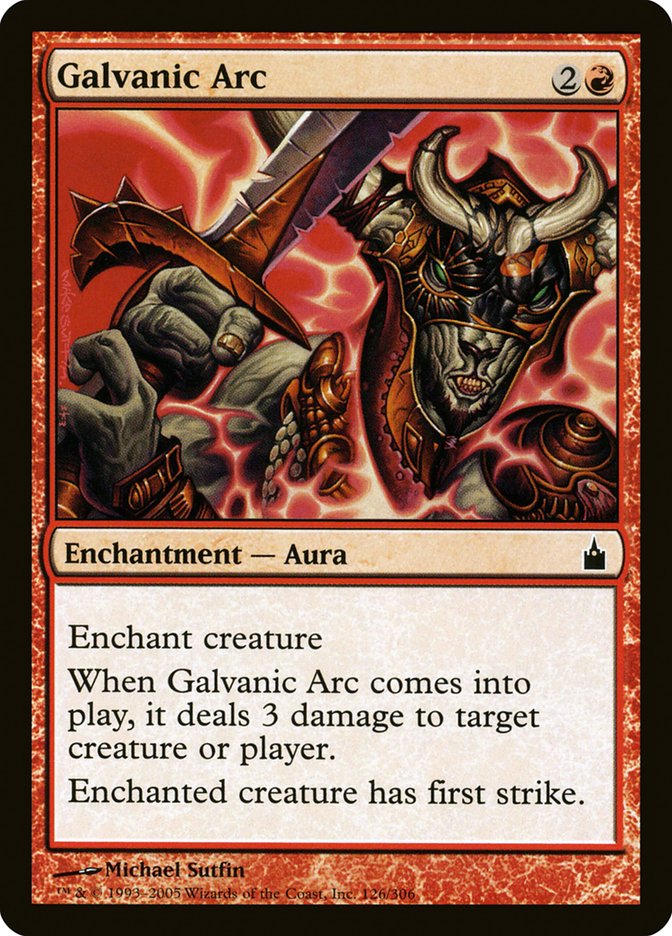 Galvanic Arc [Ravnica: City of Guilds] MTG Single Magic: The Gathering    | Red Claw Gaming