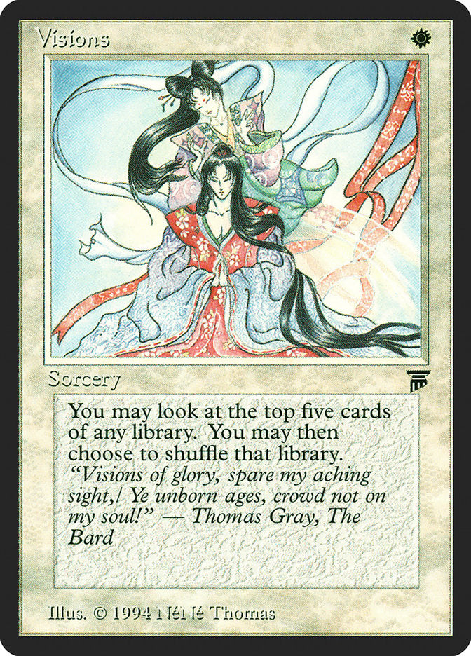 Visions [Legends] MTG Single Magic: The Gathering    | Red Claw Gaming