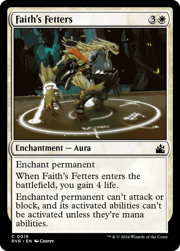 Faith's Fetters [Ravnica Remastered] MTG Single Magic: The Gathering    | Red Claw Gaming