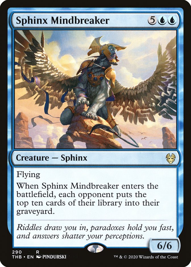 Sphinx Mindbreaker [Theros Beyond Death] MTG Single Magic: The Gathering    | Red Claw Gaming