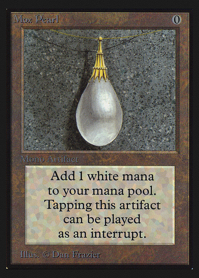 Mox Pearl [International Collectors' Edition] MTG Single Magic: The Gathering    | Red Claw Gaming