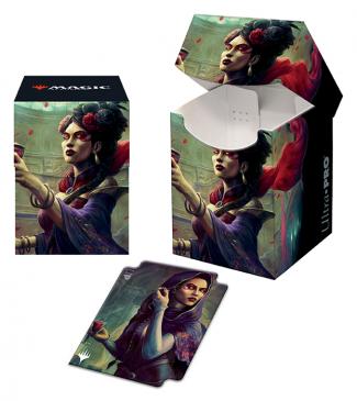 Innistrad Crimson Vow 100+ Deck Box featuring Henrika, Infernal Seer for Magic: The Gathering Deck Boxes Ultra Pro    | Red Claw Gaming