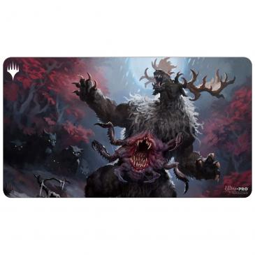 Innistrad Crimson Vow Playmat featuring Ulvenwald Behemoth for Magic: The Gathering Playmat Ultra Pro    | Red Claw Gaming