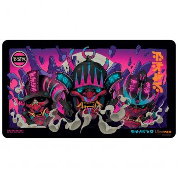Kamigawa Neon Dynasty Black Stitched Playmat for Magic: The Gathering Playmat Ultra Pro    | Red Claw Gaming