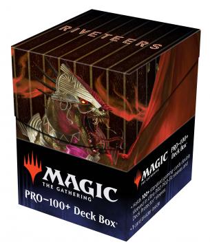 Streets of New Capenna 100+ Deck Box featuring Riveteers for Magic: The Gathering Deck Protectors Ultra Pro    | Red Claw Gaming