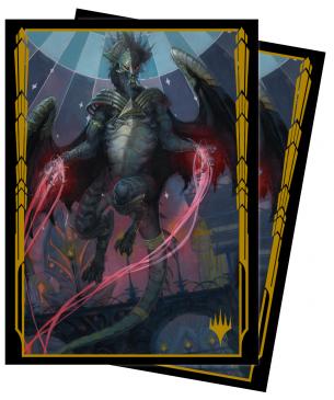 Streets of New Capenna 100ct Sleeves featuring Ziatora, the Incinerator for Magic: The Gathering Deck Protectors Ultra Pro    | Red Claw Gaming