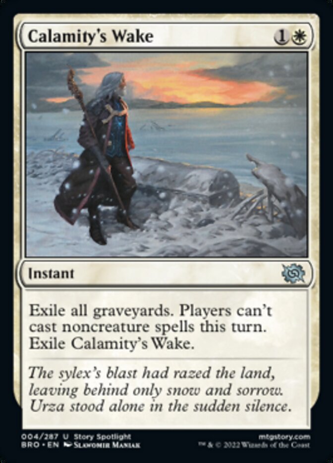 Calamity's Wake [The Brothers' War] MTG Single Magic: The Gathering    | Red Claw Gaming