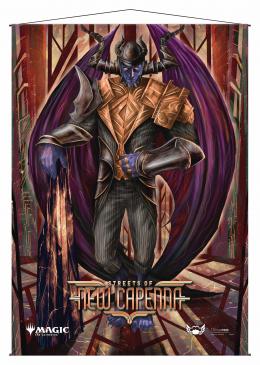 Streets of New Capenna Wall Scroll featuring Ob Nixilis for Magic: The Gathering Deck Protectors Ultra Pro    | Red Claw Gaming