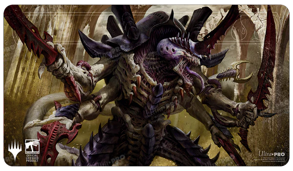 Warhammer 40K Commander The Swarmlord Standard Gaming Playmat for Magic: The Gathering Playmat Ultra Pro    | Red Claw Gaming