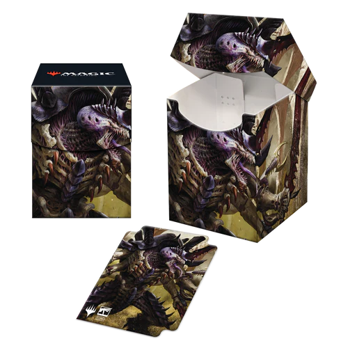 Warhammer 40K Commander The Swarmlord 100+ Deck Box for Magic: The Gathering Deck Boxes Ultra Pro    | Red Claw Gaming