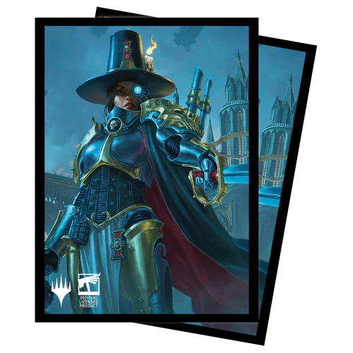 Warhammer 40K Commander Inquisitor Greyfax Standard Deck Protector Sleeves (100ct) for Magic: The Gathering Deck Protectors Ultra Pro    | Red Claw Gaming