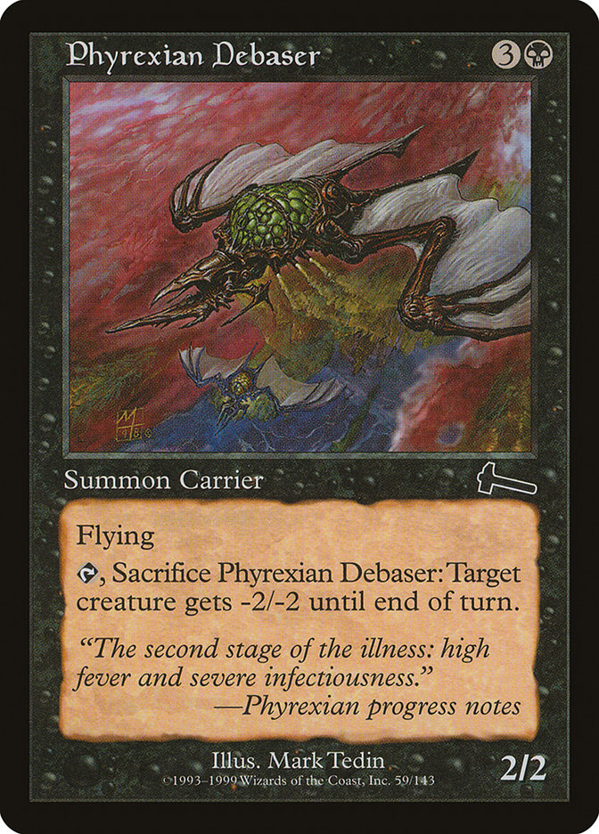 Phyrexian Debaser [Urza's Legacy] MTG Single Magic: The Gathering    | Red Claw Gaming