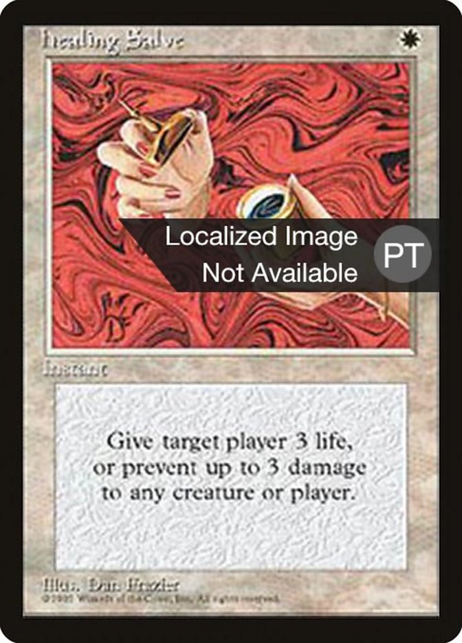 Healing Salve [Fourth Edition (Foreign Black Border)] MTG Single Magic: The Gathering    | Red Claw Gaming