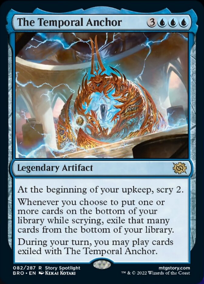 The Temporal Anchor [The Brothers' War] MTG Single Magic: The Gathering    | Red Claw Gaming