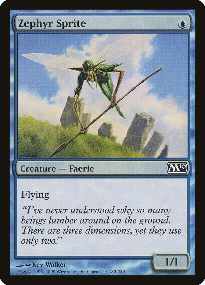 Zephyr Sprite [Magic 2010] MTG Single Magic: The Gathering    | Red Claw Gaming