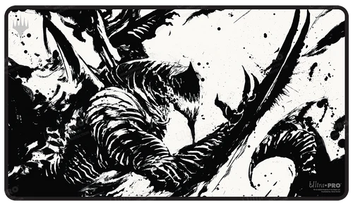 March of the Machine Urabrask Black Stitched Standard Gaming Playmat for Magic: The Gathering Playmat Ultra Pro    | Red Claw Gaming