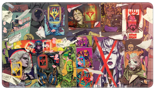 March of the Machine Holofoil Standard Gaming Playmat for Magic: The Gathering Playmat Ultra Pro    | Red Claw Gaming