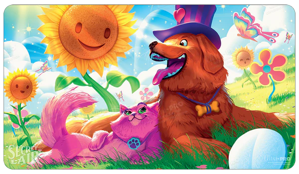 Secret Lair Winter Superdrop 2023 The 90s Binder Experience Rin and Seri, Inseparable Standard Gaming Playmat for Magic: The Gathering Playmat Ultra Pro    | Red Claw Gaming