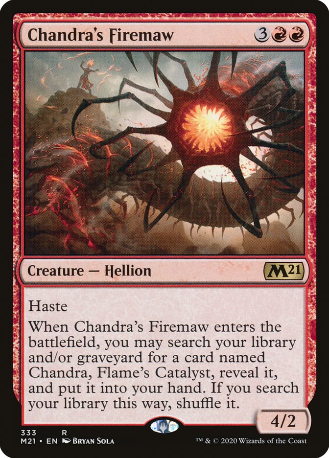 Chandra's Firemaw [Core Set 2021] MTG Single Magic: The Gathering    | Red Claw Gaming