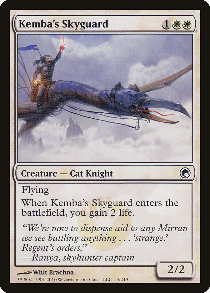 Kemba's Skyguard [Scars of Mirrodin] MTG Single Magic: The Gathering    | Red Claw Gaming
