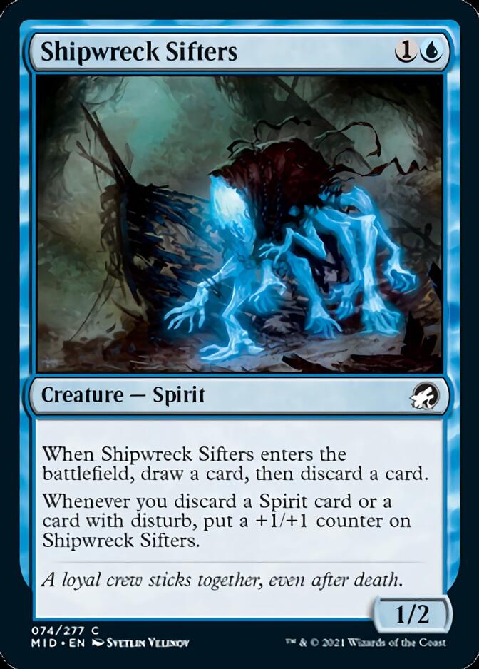 Shipwreck Sifters [Innistrad: Midnight Hunt] MTG Single Magic: The Gathering    | Red Claw Gaming
