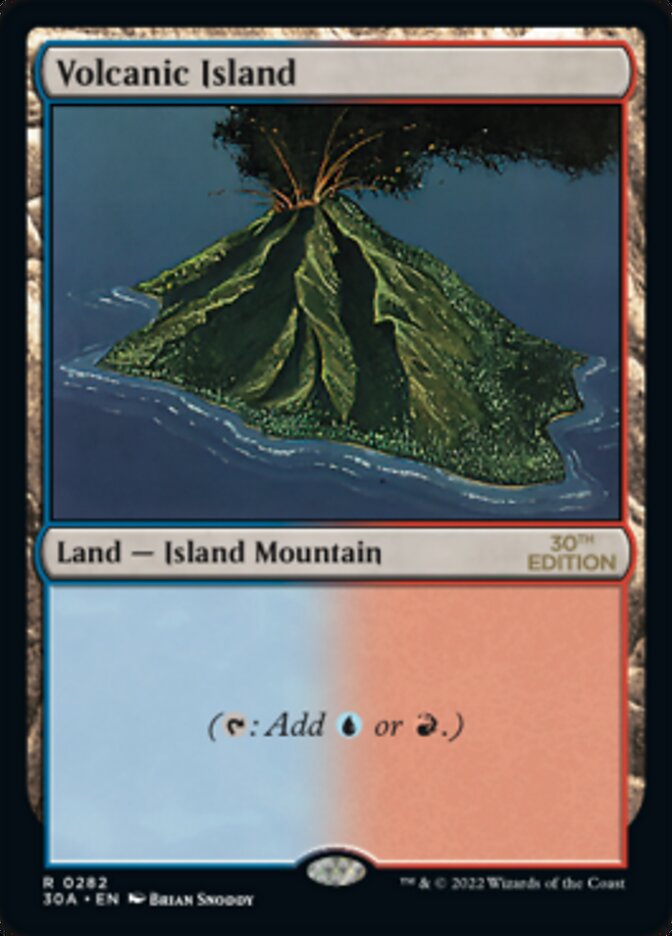 Volcanic Island [30th Anniversary Edition] MTG Single Magic: The Gathering    | Red Claw Gaming