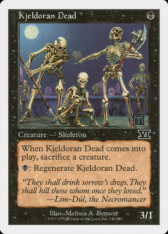 Kjeldoran Dead [Classic Sixth Edition] MTG Single Magic: The Gathering    | Red Claw Gaming