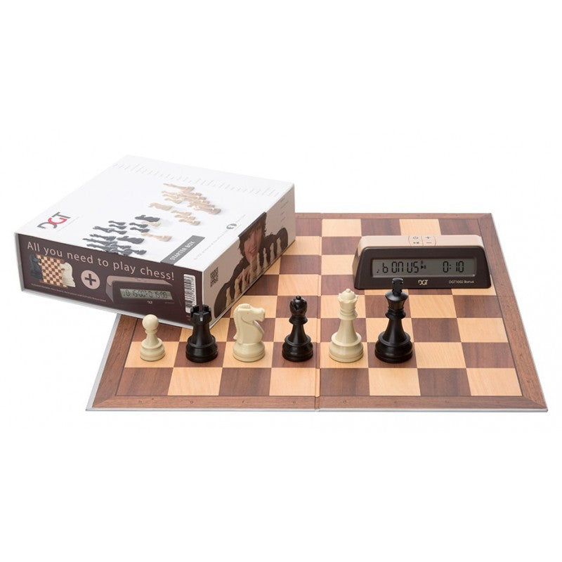 Chess Starter Box with Timer Board Games Lightspeed Global    | Red Claw Gaming