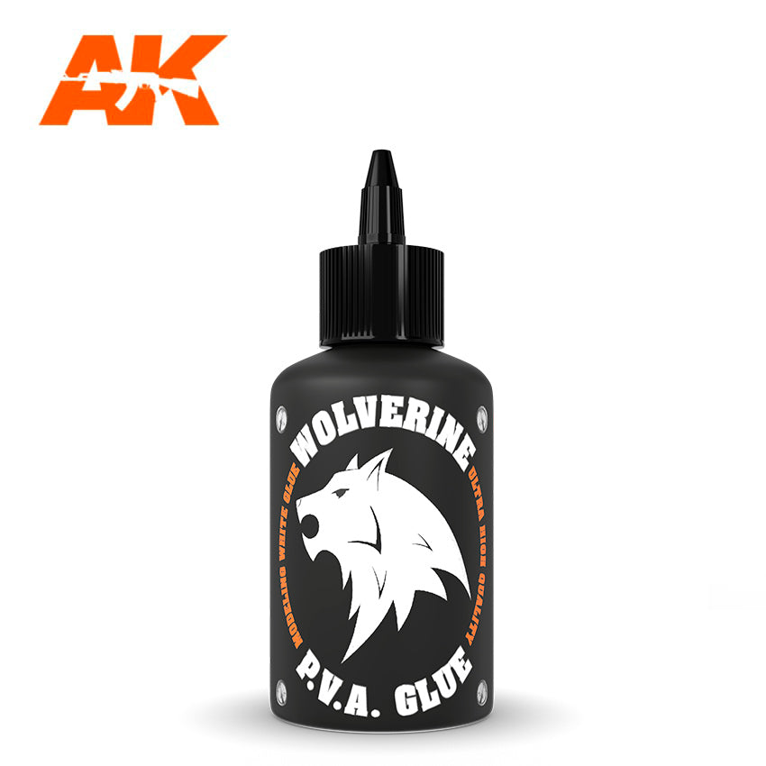 AK Interactive Wolverine P.V.A Glue, 100ml Hobby Supplies AK INTERACTIVE    | Red Claw Gaming