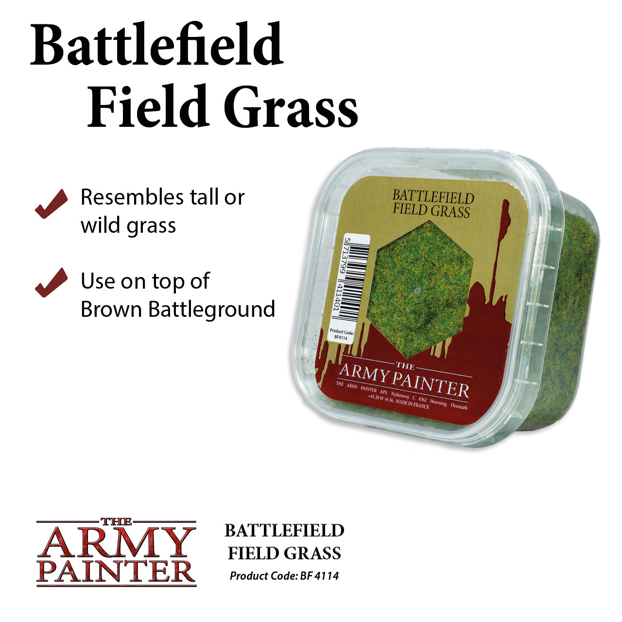 Field Grass, Static Battlefield Army Painter    | Red Claw Gaming