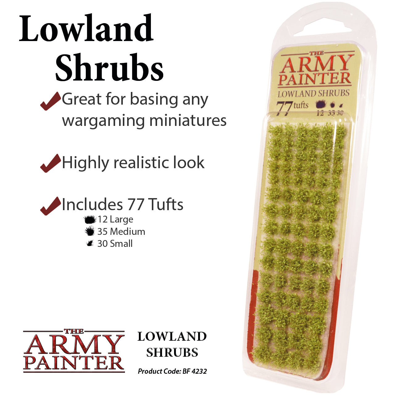 Lowland Shrubs Battlefield Army Painter    | Red Claw Gaming