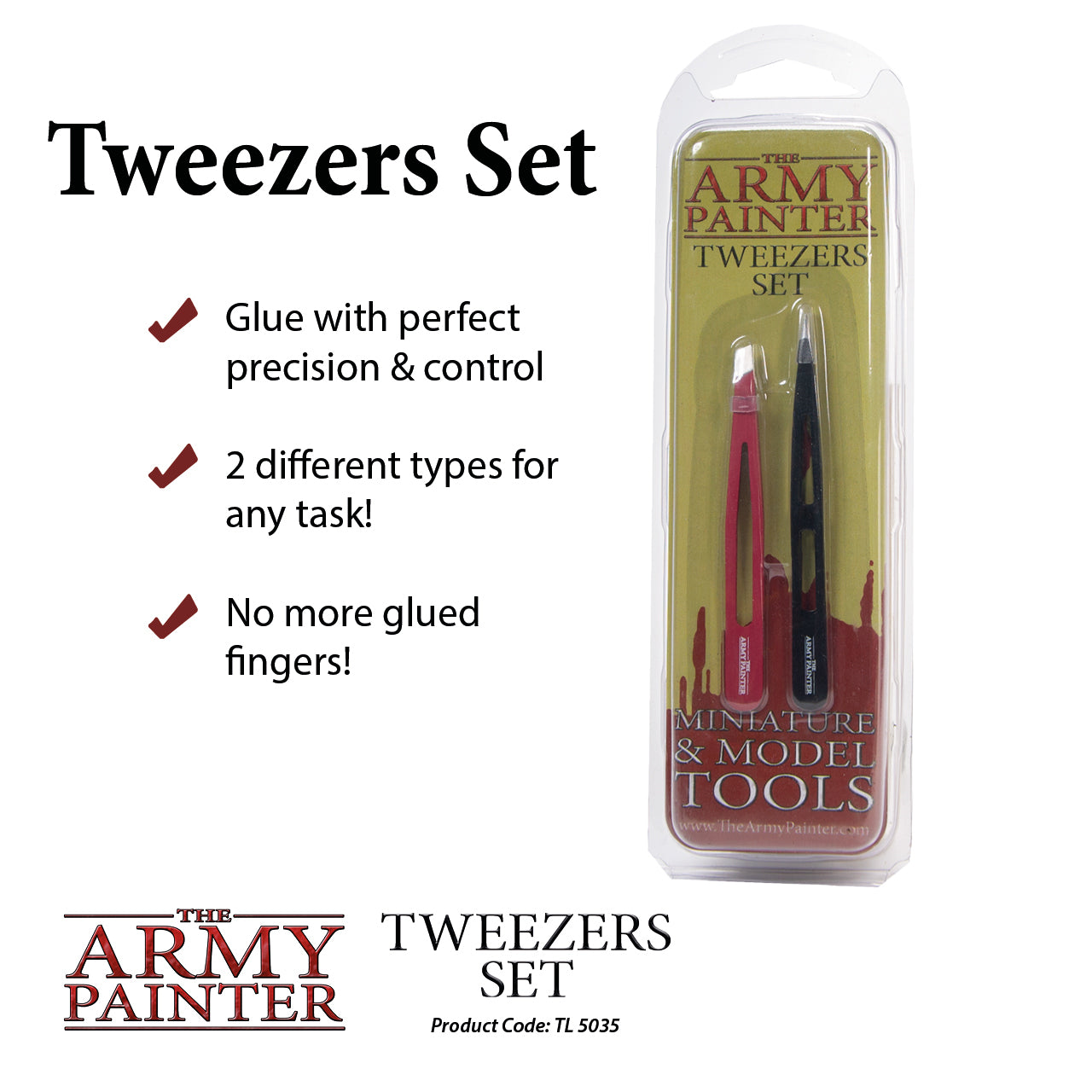 Tweezers Set Tool Army Painter    | Red Claw Gaming