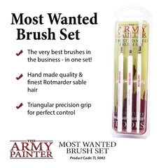 Most Wanted Brush Set Tool Army Painter    | Red Claw Gaming